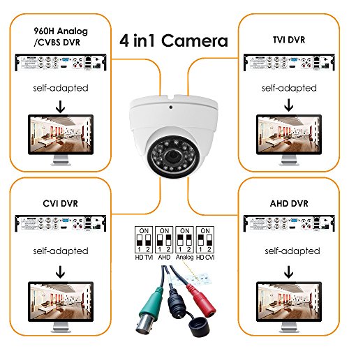 HD 1080P Outdoor Domed Spy Camera