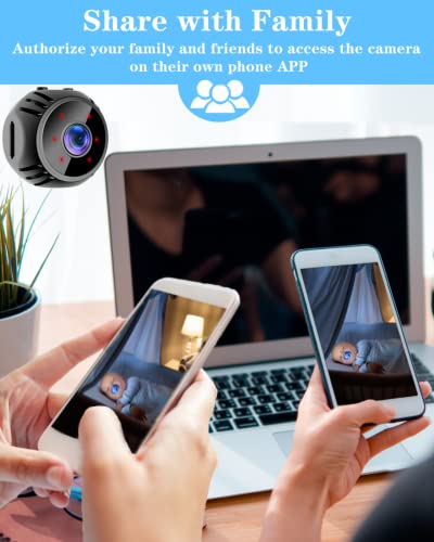 Mini WiFi Spy Camera with Motion Detection