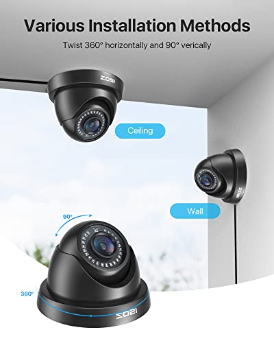 ZOSI HD Dome Camera: 1080p Spy Gear