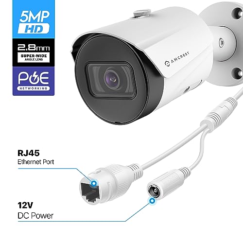 UltraHD Outdoor Bullet IP Security Camera - 5MP