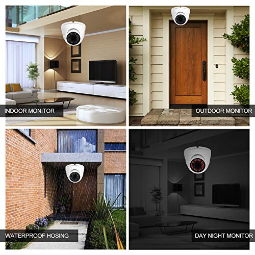 HD 1080P Outdoor Dome Camera with Varifocal Lens