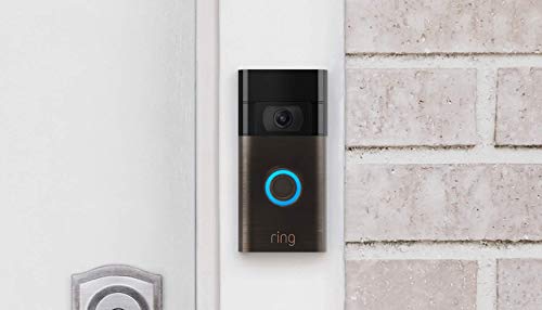 Venetian Bronze Spy Gear: HD Video Doorbell, Enhanced Motion Detection