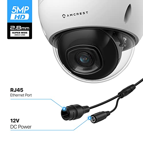 Outdoor POE Spy Camera, 5MP NightVision