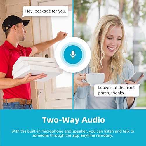 Wire-Free Outdoor Security Camera with Night Vision