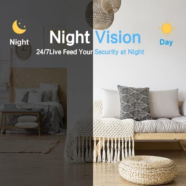 WiFi Spy Camera Clock HD 1080P Night Vision