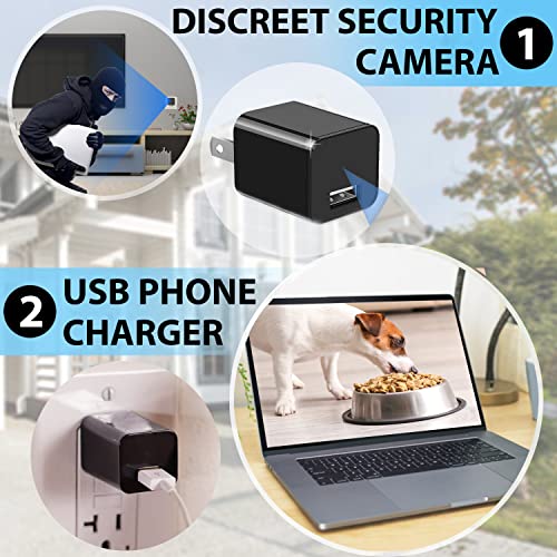 Premium HD 1080P Spy Camera Charger