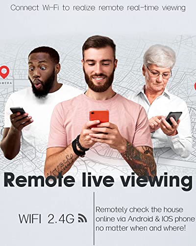 WiFi TV Remote Spy Camera 1080P Mini Cam