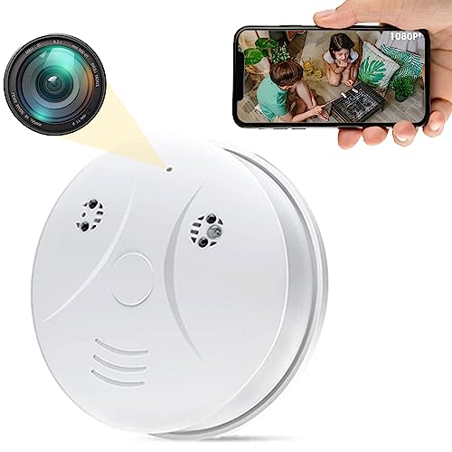 Stealthy WiFi Spy Camera: Smoke Detector, 1080P, Night Vision