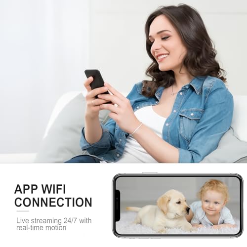 4K HD Mini Security Camera with Night Vision