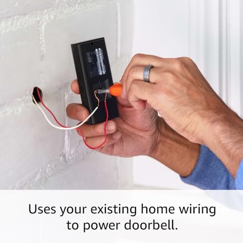 Ring Video Doorbell Wired | Two-Way Talk, Motion Detection