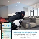 WiFi Hidden Camera Smoke Detector with Night Vision