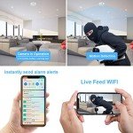 WiFi Hidden Camera Smoke Detector with Night Vision
