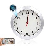 WiFi Hidden Camera Wall Clock with Motion Detection
