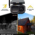 Vosker VKX Solar 4G Cellular Security Camera