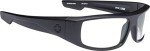 Logan Matte Black Spy Glasses with Clear Lenses