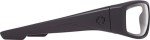 Logan Matte Black Spy Glasses with Clear Lenses
