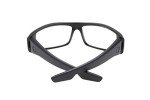 Logan Matte Black Spy Glasses with Clear Lenses