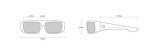 Logan Matte Black Spy Glasses with Clear Lenses