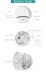 4MP HD Smoke Detector Spy Camera