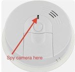 Smoke Detector Camera for Secret Surveillance