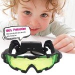 Kids Night Vision Goggles with Flip-Out Lights