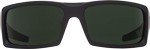 Spy Optic Matte Black Rectangle Sunglasses - Multi