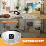1080P Smoke Detector Hidden Camera with Night Vision