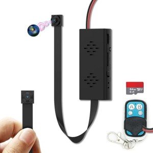 4K Mini Hidden Spy Camera with Remote Control