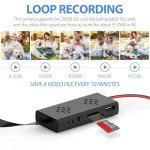 4K Mini Hidden Spy Camera with Remote Control