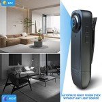 Compact 1080P Body Cam with Upgraded Clip