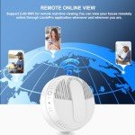 LIZVIE 15000mAh WiFi Smoke Detector Camera