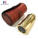 Brass 6" Handheld Telescope - Nautical Spy Gear