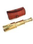 Brass 6" Handheld Telescope - Nautical Spy Gear