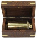 Brass Handheld Telescope - Vintage Pirate Style Decor