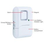 GE Personal Security Wireless Window and Door Alarm, 4 Pack
