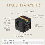 Mini HD 1080P Hidden Spy Camera with Night Vision