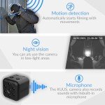 Compact Night Vision Spy Camera with Audio/Video