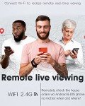 WiFi Spy Camera TV Remote Control FHD 1080P Home Security
