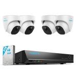 REOLINK 5MP 8CH Outdoor Security Camera System