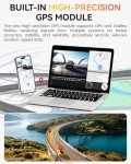 4K Dual Dash Cam with GPS, WiFi, Voice Control
