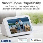 Lorex 2K Indoor WiFi Security Camera with 2-Way Talk