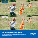 TP-Link Tapo 2K QHD Security Camera, Indoor/Outdoor