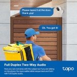 TP-Link Tapo 2K QHD Security Camera, Indoor/Outdoor