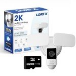 Lorex 2K Wi-Fi Floodlight Camera with Night Vision