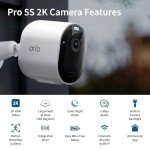 Arlo Pro 5S Wireless 2K Security Spotlight Camera