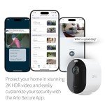Arlo Pro 5S Wireless 2K Security Spotlight Camera