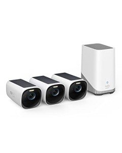 EufyCam S330 Wireless Security Camera 3-Cam Kit