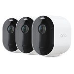 Arlo Pro 4 Spotlight Camera 3-Pack - Wireless Security
