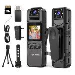 Upgraded Night Vision Body Camera Pro with Audio