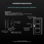 Smart Lock U100: Fingerprint Keyless Entry System